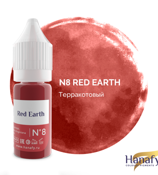 Hanafy Lips – Red Earth N°8